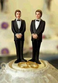 Gay Wedding Cake Topper