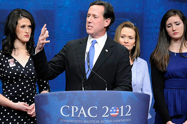Rick Santorum at CPAC