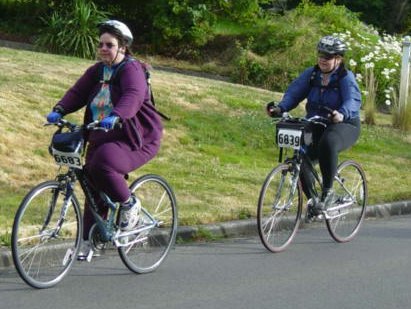 Bicycle Riders in Seattle, WA