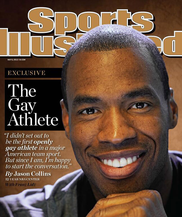 Sports Illustrated cover of Jason Collins