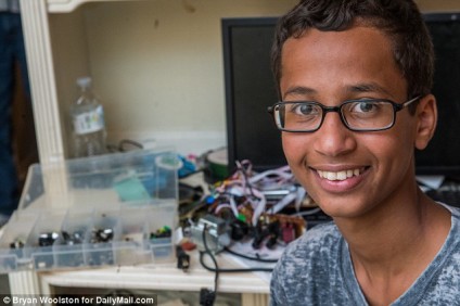 Ahmed Mohamed-He looks really scary to me