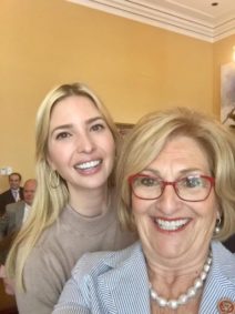 Rep. Diane Black (R-Idiotsville) and Ivanka Trump have a girls moment