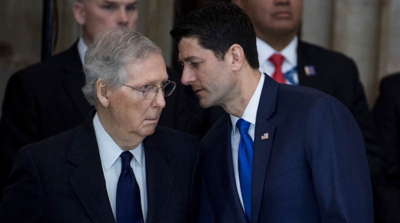 Mitch McConnell and Paul Ryan Plotting