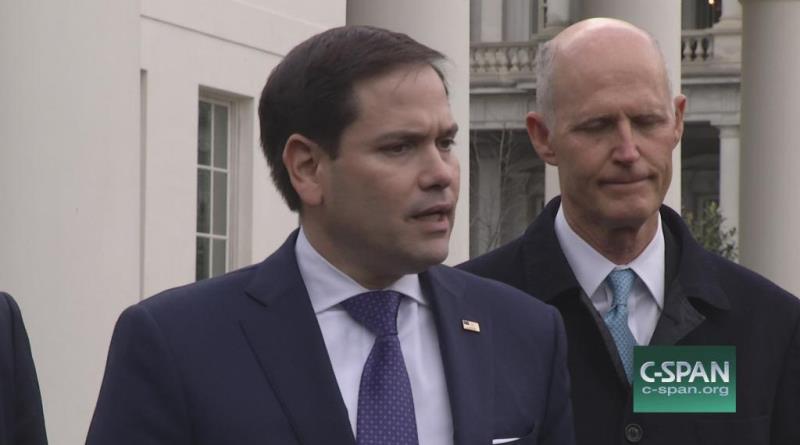 Florida U.S. Senators Marco Rubio and Rick Scott