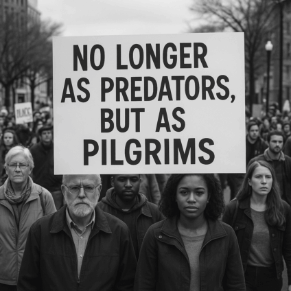Not Predators but Pilgrims.