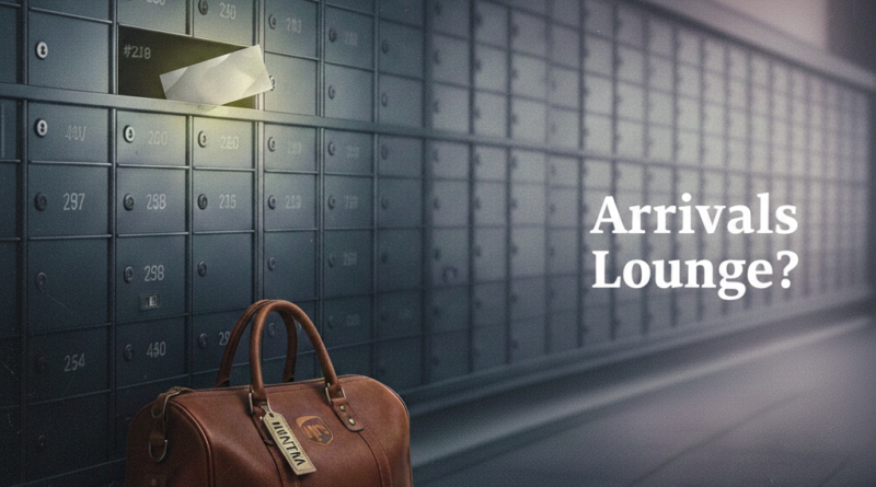 Image of an "arrivals lounge"