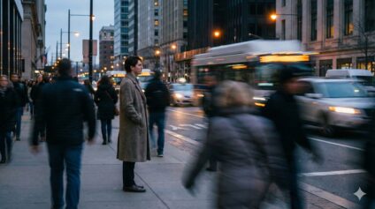 Man in chaos and motion