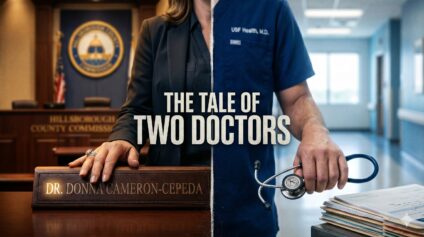 Image of two "Dr" depictions
