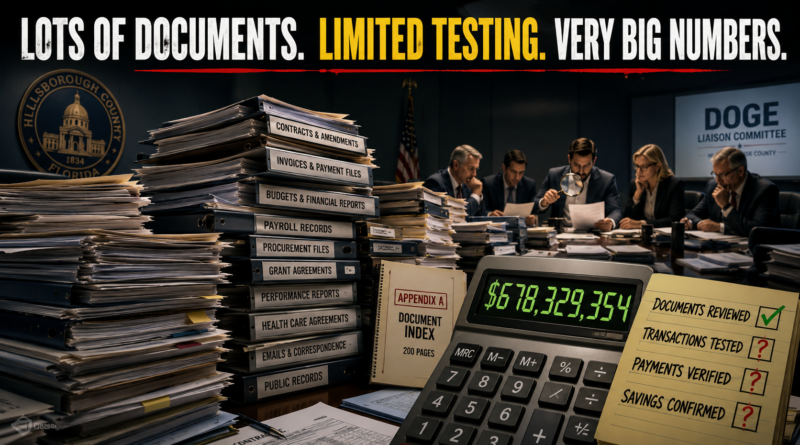 The DOGE Method: Lots of Documents, Limited Testing, Very Big Numbers The DOGE Method: Lots of Documents, Limited Testing, Very Big Numbers